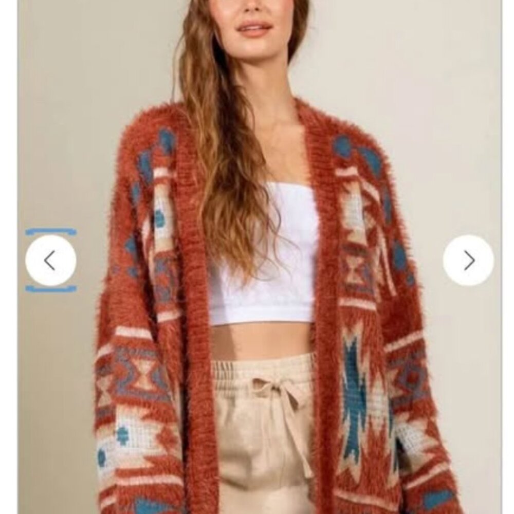 Wild gypsea chill Aztec cardi